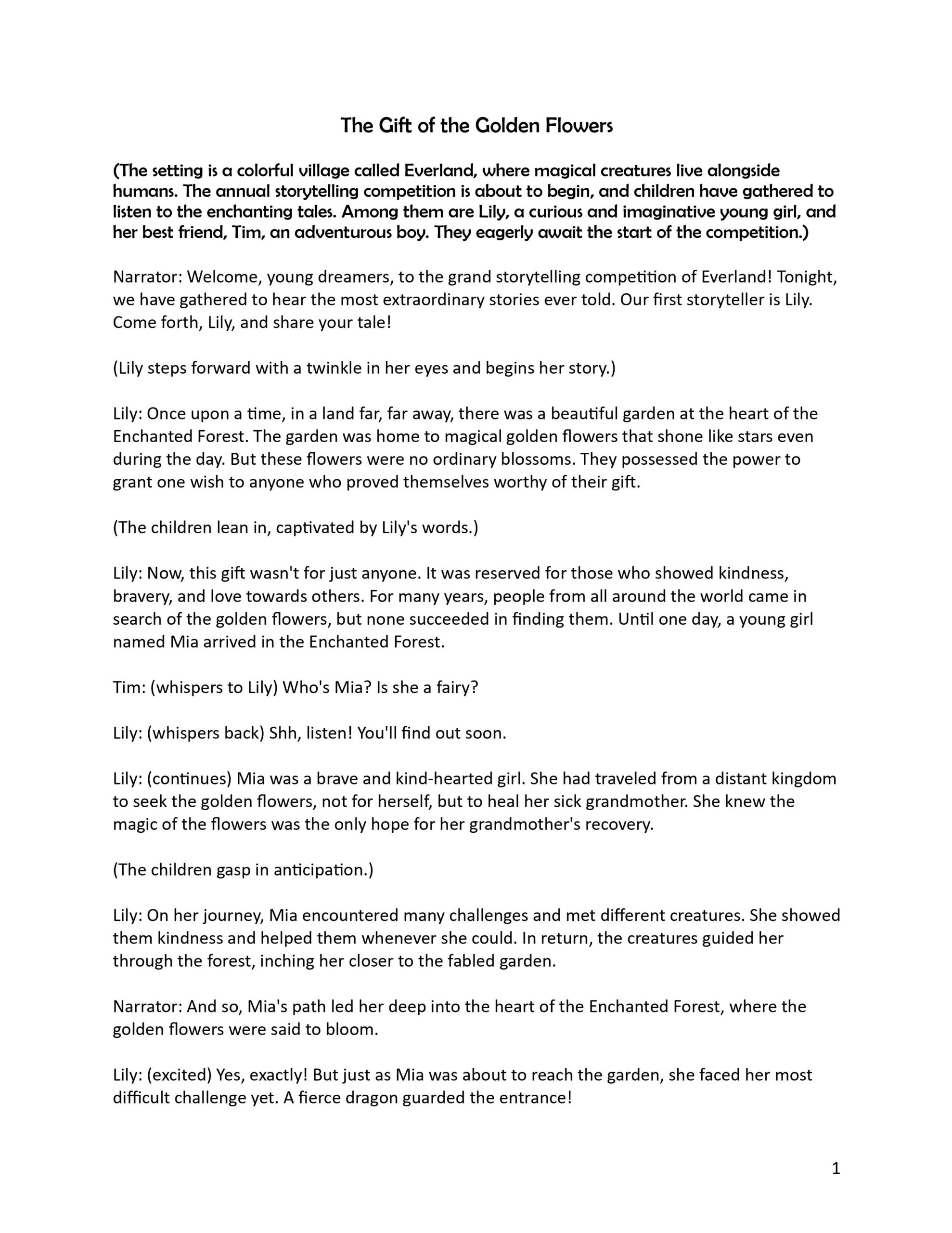 Story Telling Script , How to tell great stories [+ free storytelling ...